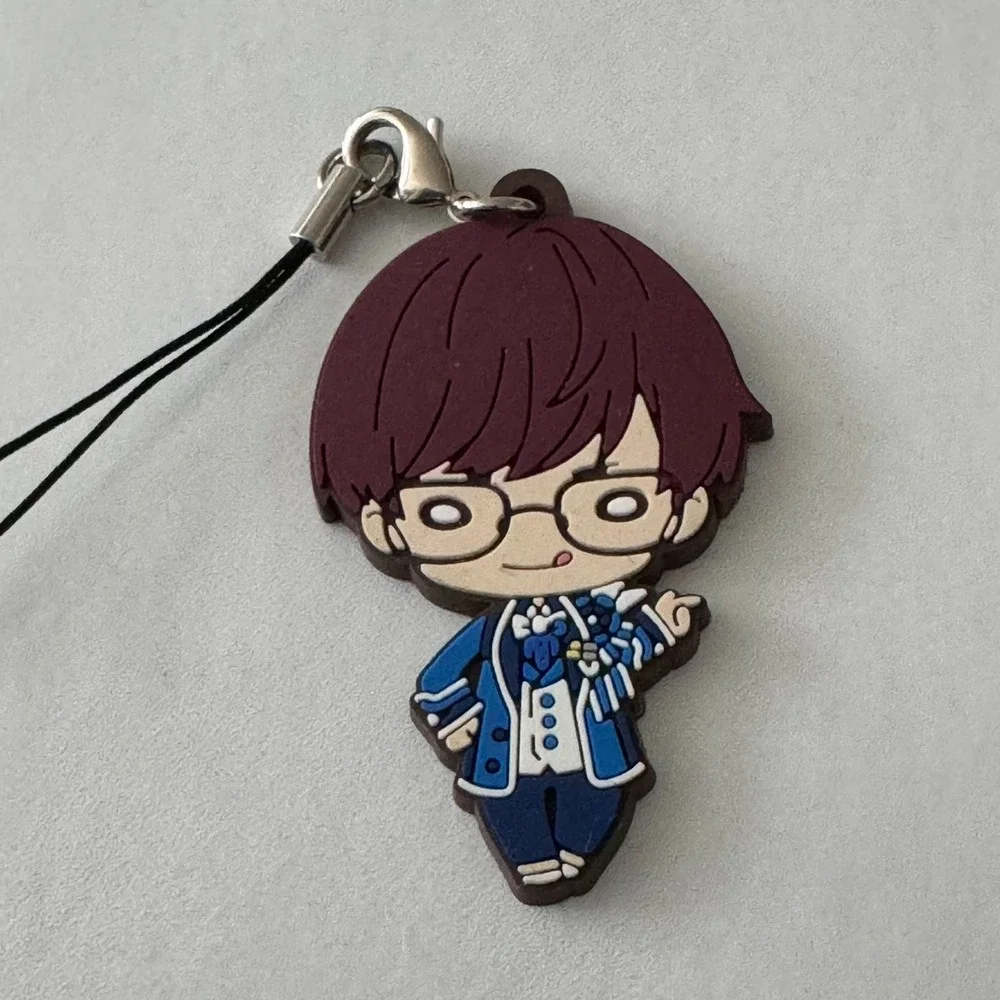 Mikado Sekimura B-Project Keychain Strap Charm Rubber Anima Game‎